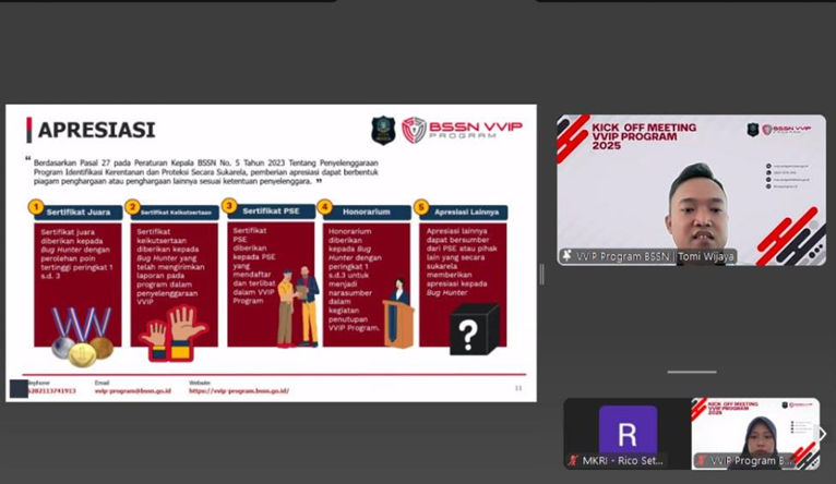 MK Ikuti VVIP Program BSSN untuk Penguatan Keamanan Aplikasi